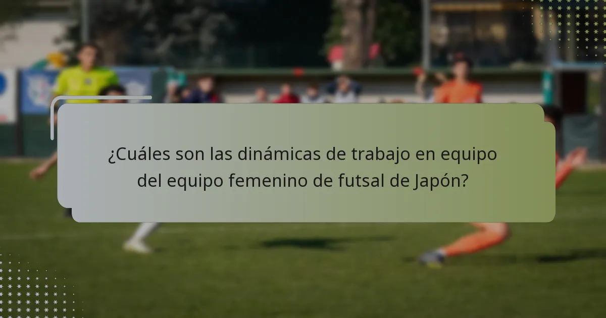 ¿Cuáles son los factores clave que contribuyen al éxito del equipo?