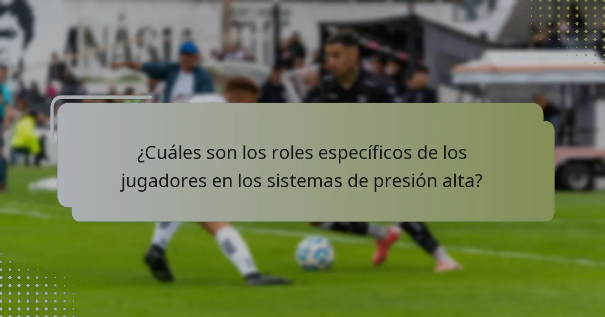 ¿Qué formaciones son efectivas para la presión alta en el futsal femenino?