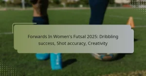 Delanteras en Futsal Femenino 2025: Éxito en el regate, Precisión en el tiro, Creatividad
