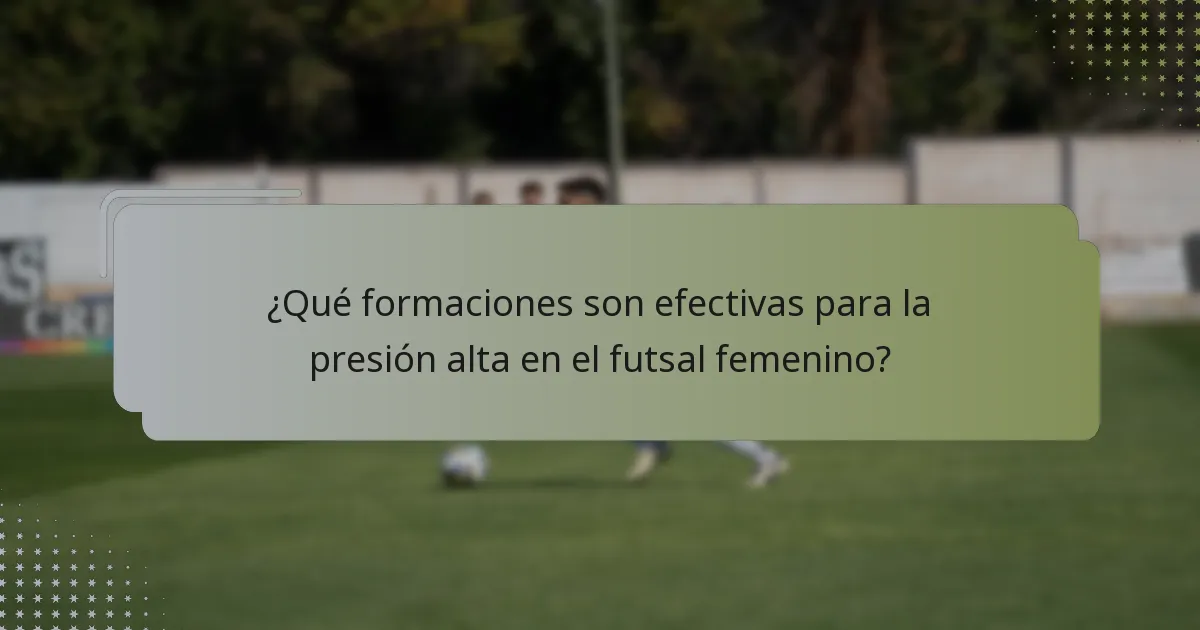 ¿Cuáles son los roles específicos de los jugadores en los sistemas de presión alta?